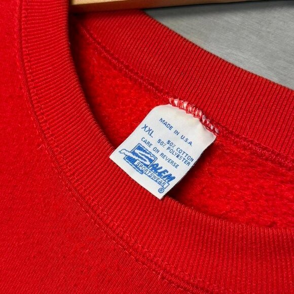 Vintage Kansas City Chiefs Salem‎ Sportswear Sweatshirt XXL - Picture 6 of 6